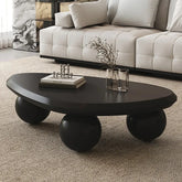 Coffee table White Black htyjj-6602