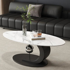 Coffee table Gray Tempered glass htyjj-6621