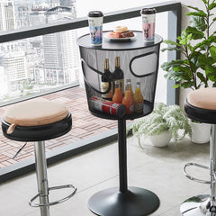 Sleek Modern Black and White Accent Chair - Perfect for Any Room Decor hwn-1611