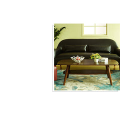 Solid Wood Tea Table - Elegant Brown Natural Finish hxcyj-1341