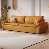 Luxurious Multi-Color Leathaire Sofa - Orange, Beige, Light Brown, Gray, Purple & Dark Green hyt-1430
