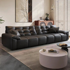 Sofa Black Dark brown Brown Dark gray Light gray White Beige Synthetic leather Pine Stuffing cotton hzmkj-5949