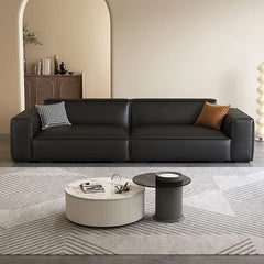 Sofa Black Synthetic leather Pine Stuffing cotton hzmkj-5951