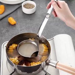 Roomert Stainless Steel Fat Separator Ladle with Matte Finish