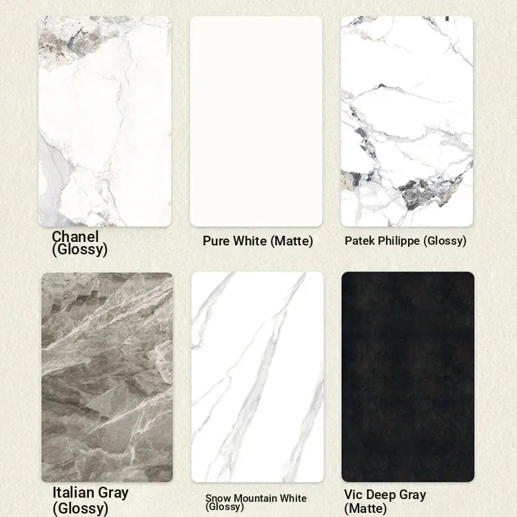 Table White Black COLOR1 COLOR2 COLOR3 COLOR4 COLOR5 COLOR6 COLOR7 Sintered Stone Multi-layer board Ash wood fby-6511