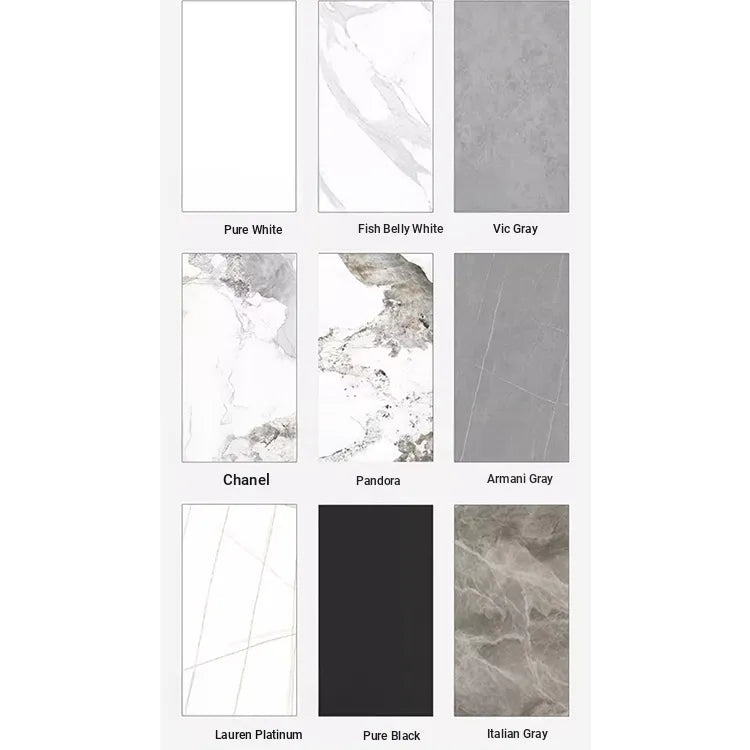 Table White Black COLOR1 COLOR2 COLOR3 COLOR4 COLOR5 COLOR6 COLOR7 COLOR8 Sintered Stone Multi-layer board Ash wood fkan-6560