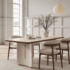 Table White COLOR1 Sintered Stone Multi-layer board Oak fkan-6563