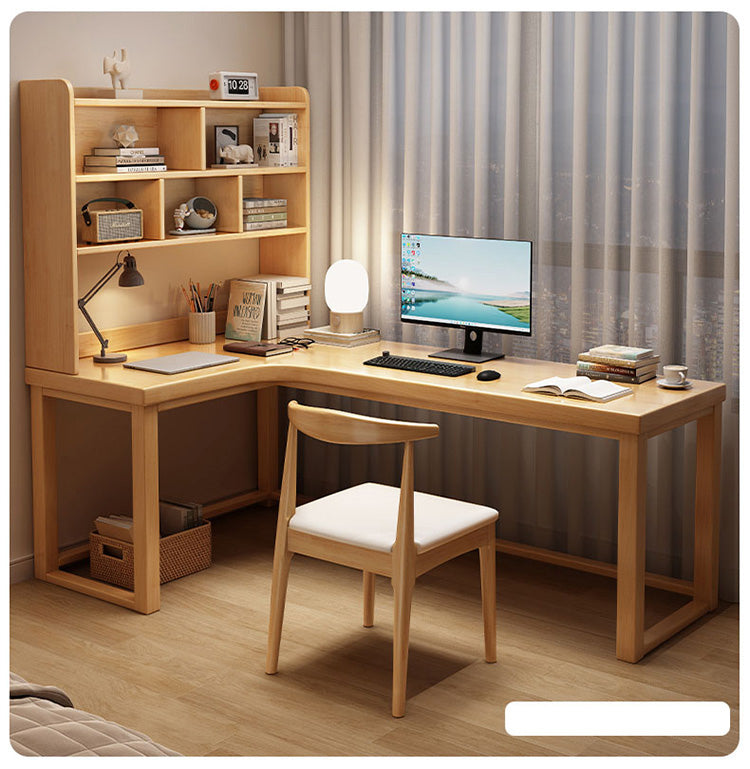 Particleboard Table Stylish Brown Rubber Wood & Particle Board Table - Natural Finish, Whi ...