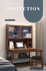 Stylish Brown Black Gray Rubber Wood Particle Board Table - Natural Wood Finish for Modern Homes fl-257