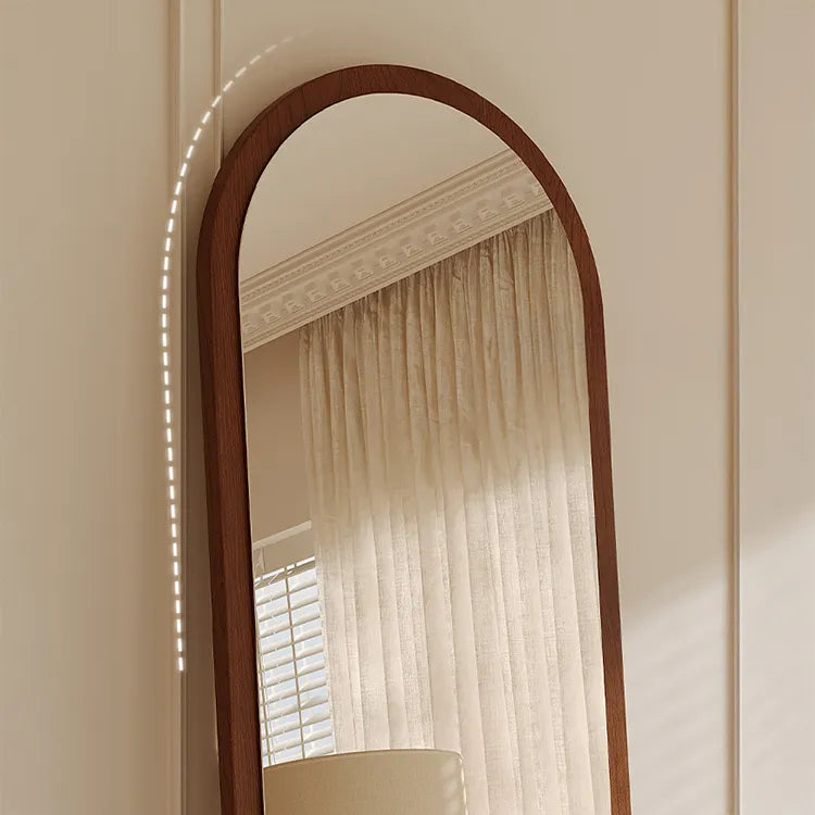 Mirror Black Brown Solid wood Glass Eco-friendly Board flld-6566