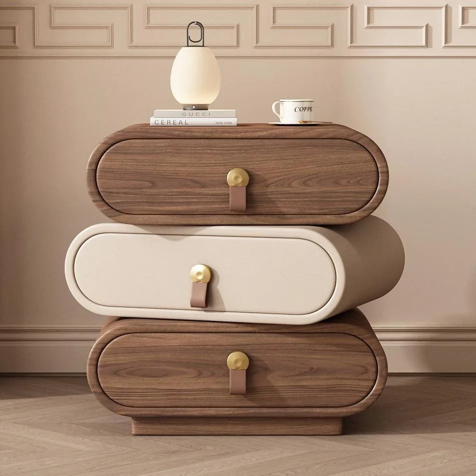 Nightstand Khaki/Brown Beige/Brown Beige/Natural Pink/Beige Orange/Beige Green/Beige COLOR1 Dark brown/Brown Black/Beige Brown/Beige Synthetic leather Pine flsjj-6306
