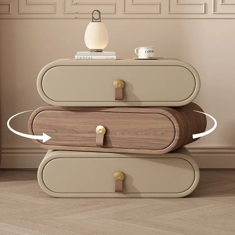 Nightstand Khaki/Brown Beige/Brown Beige/Natural Pink/Beige Orange/Beige Green/Beige COLOR1 Dark brown/Brown Black/Beige Brown/Beige Synthetic leather Pine flsjj-6306