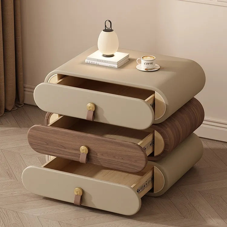 Nightstand Khaki/Brown Beige/Brown Beige/Natural Pink/Beige Orange/Beige Green/Beige COLOR1 Dark brown/Brown Black/Beige Brown/Beige Synthetic leather Pine flsjj-6306