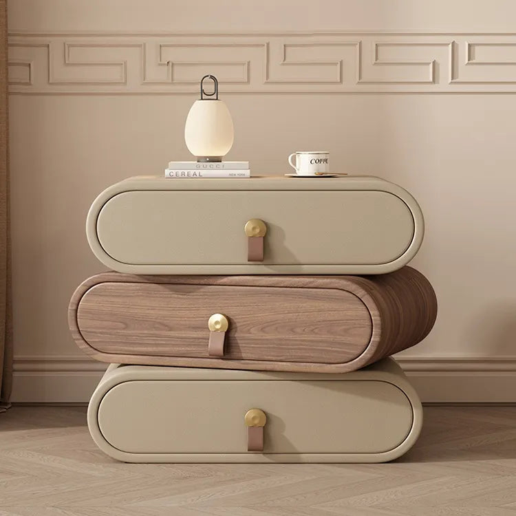 Nightstand Khaki/Brown Beige/Brown Beige/Natural Pink/Beige Orange/Beige Green/Beige COLOR1 Dark brown/Brown Black/Beige Brown/Beige Synthetic leather Pine flsjj-6306