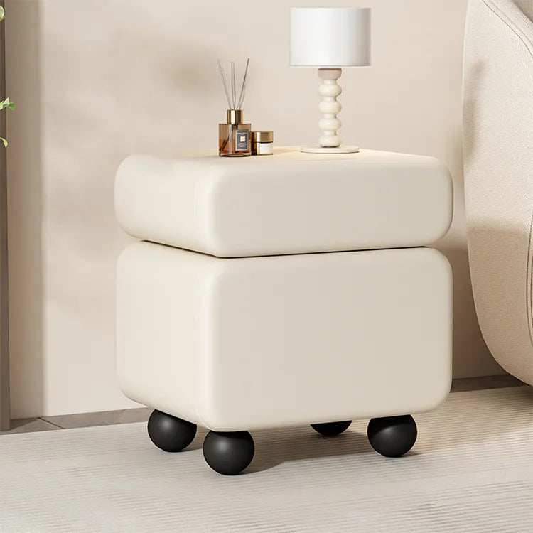 Nightstand Brown/Beige Brown/Khaki Beige Orange/Black Black Green/Beige Khaki/Black Beige/Black Synthetic leather Pine flsjj-6308