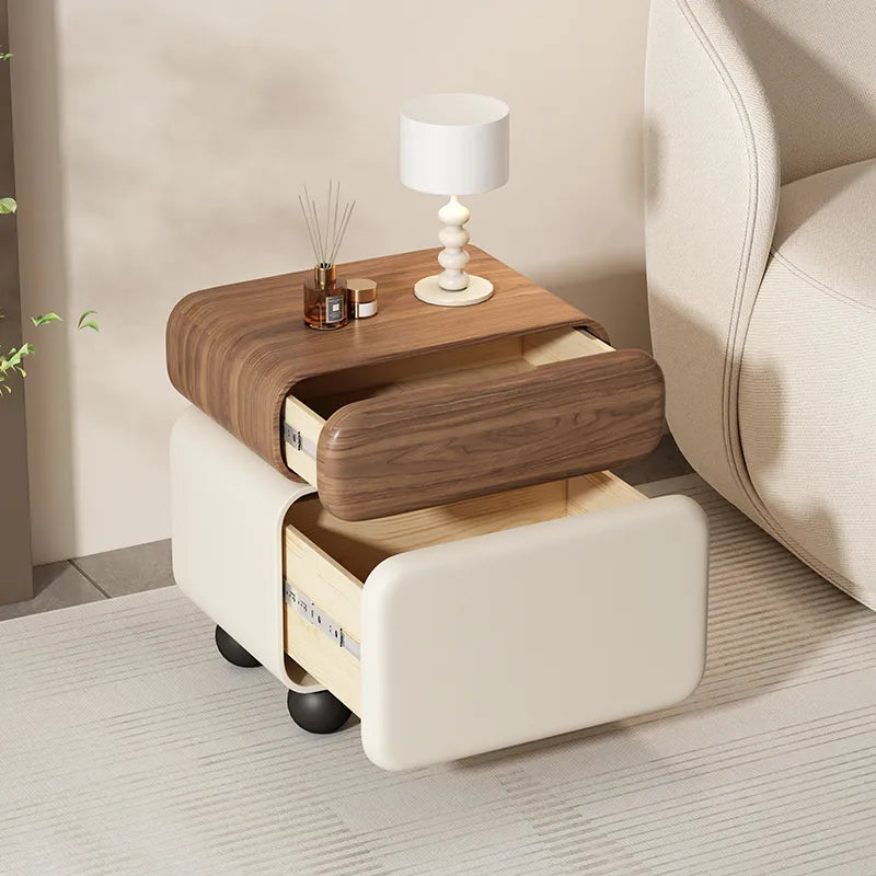 Nightstand Brown/Beige Brown/Khaki Beige Orange/Black Black Green/Beige Khaki/Black Beige/Black Synthetic leather Pine flsjj-6308
