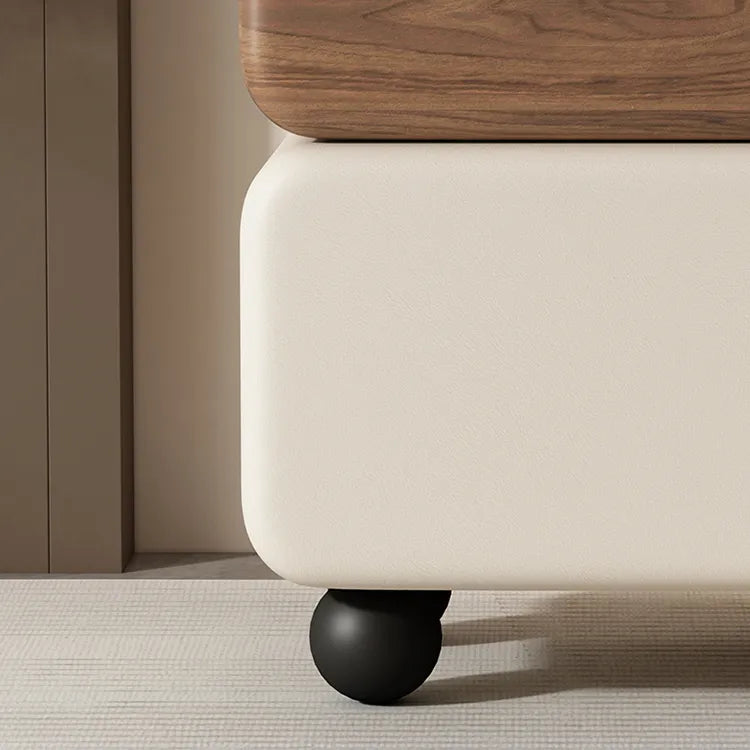 Nightstand Brown/Beige Brown/Khaki Beige Orange/Black Black Green/Beige Khaki/Black Beige/Black Synthetic leather Pine flsjj-6308