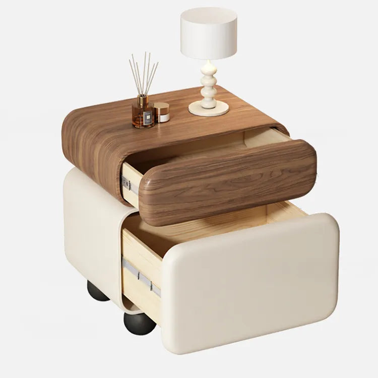 Nightstand Brown/Beige Brown/Khaki Beige Orange/Black Black Green/Beige Khaki/Black Beige/Black Synthetic leather Pine flsjj-6308