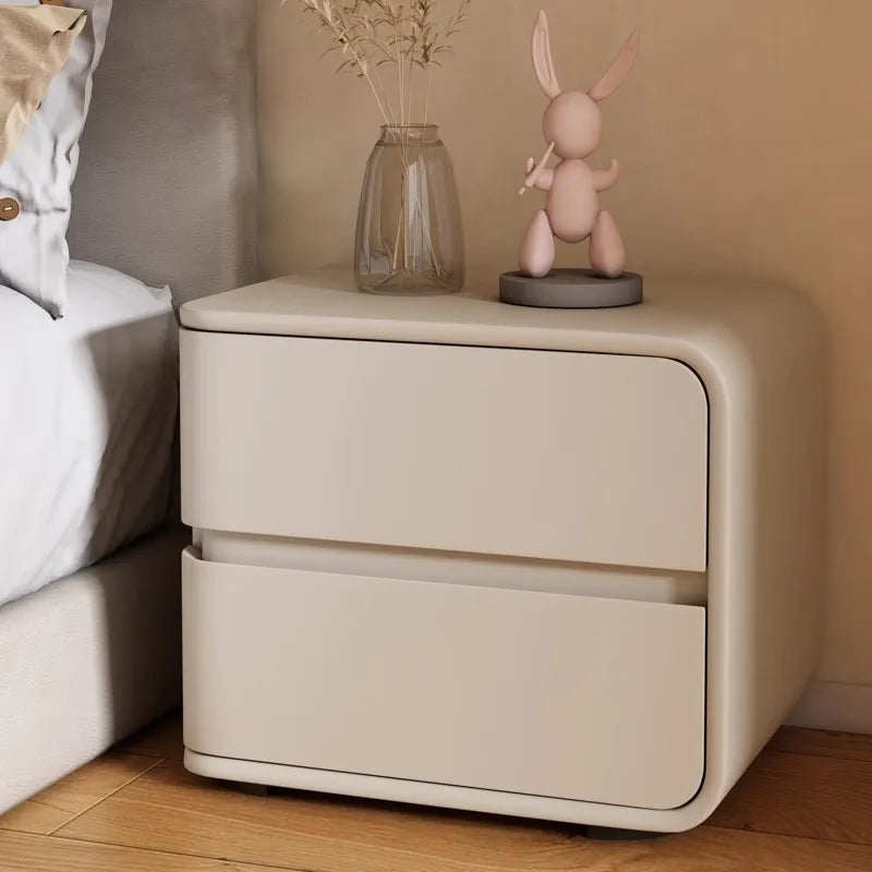 Nightstand White Beige Khaki Light gray Orange Green Pink Pink/Beige Light gray/Beige Brown Dark gray Synthetic leather Pine flsjj-6310