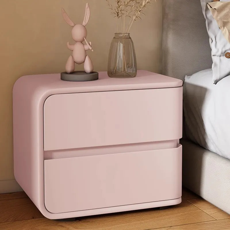Nightstand White Beige Khaki Light gray Orange Green Pink Pink/Beige Light gray/Beige Brown Dark gray Synthetic leather Pine flsjj-6310