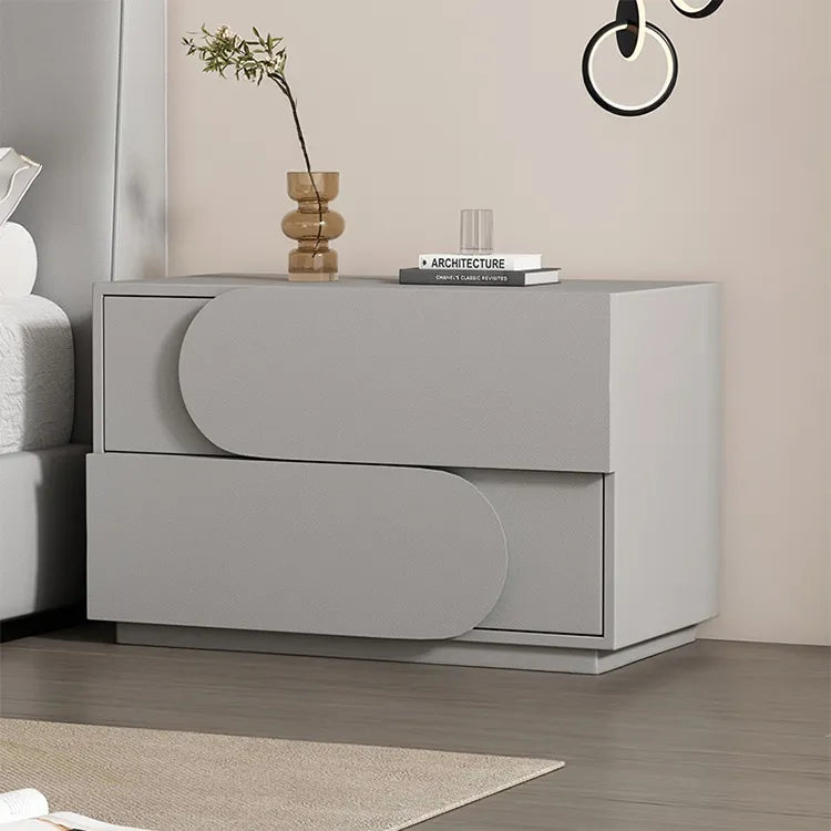 Nightstand Khaki/Brown Beige Light gray Beige/Black Pink/Beige Green Dark gray Black Synthetic leather Solid wood flsjj-6311