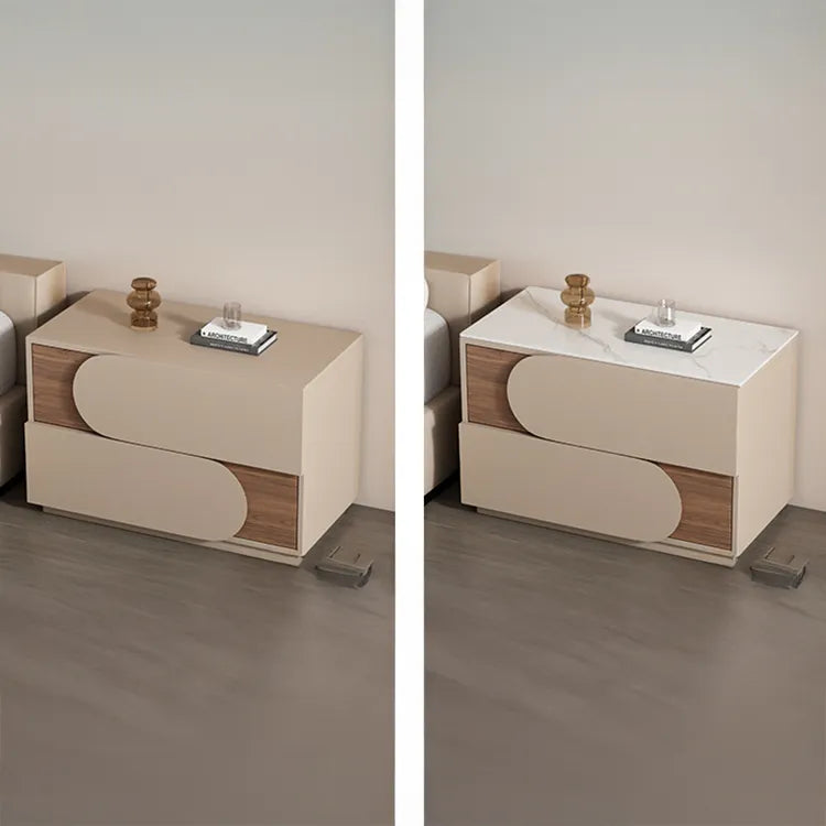 Nightstand Khaki/Brown Beige Light gray Beige/Black Pink/Beige Green Dark gray Black Synthetic leather Solid wood flsjj-6311