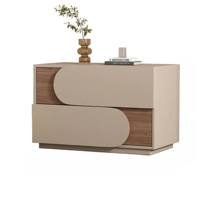 Nightstand Khaki/Brown Beige Light gray Beige/Black Pink/Beige Green Dark gray Black Synthetic leather Solid wood flsjj-6311