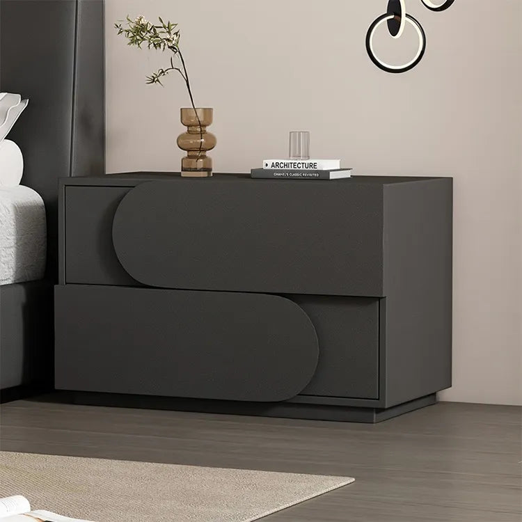 Nightstand Khaki/Brown Beige Light gray Beige/Black Pink/Beige Green Dark gray Black Synthetic leather Solid wood flsjj-6311