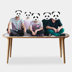 Sleek Matte White Sintered Stone & Ash Wood Dining Table – Modern Elegance for Your Home fmbs-002