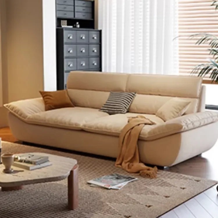 Sofa White Green Gray Khaki Techno Fabric fmgj-6301