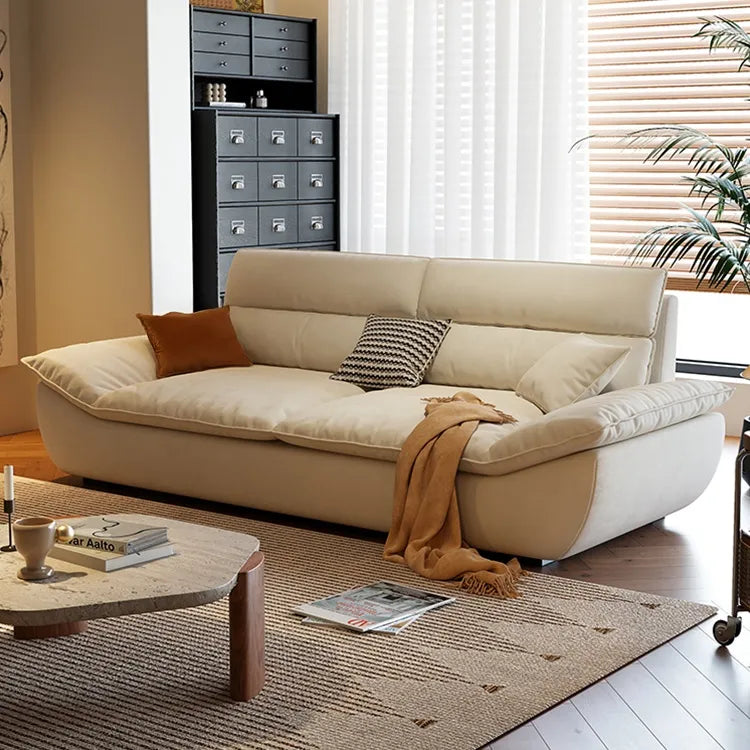 Sofa White Green Gray Khaki Techno Fabric fmgj-6301
