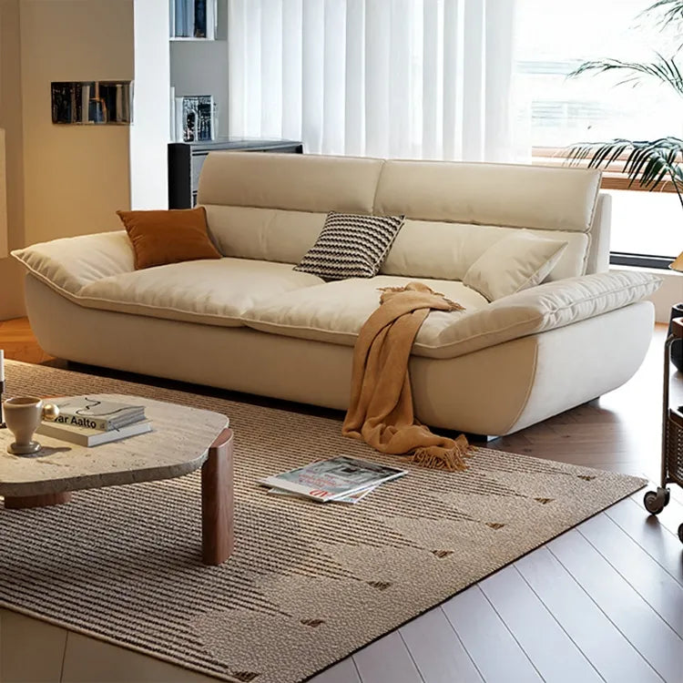 Sofa White Green Gray Khaki Techno Fabric fmgj-6301