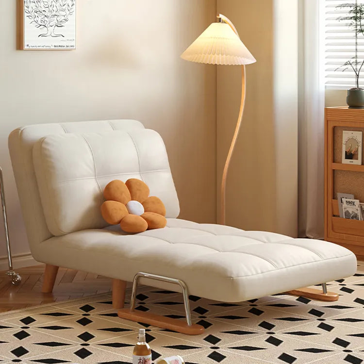 Sofa Beige Black Brown Ash wood Stuffing cotton Solid wood Synthetic leather fmgj-6330