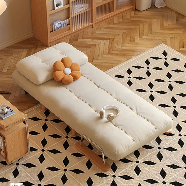 Sofa Beige Black Brown Ash wood Stuffing cotton Solid wood Synthetic leather fmgj-6330