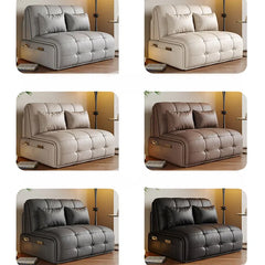 Sofa Khaki Beige Black Light gray Dark gray Brown Synthetic leather Solid wood Stuffing cotton fmm-6358