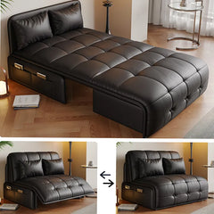 Sofa Khaki Beige Black Light gray Dark gray Brown Synthetic leather Solid wood Stuffing cotton fmm-6358