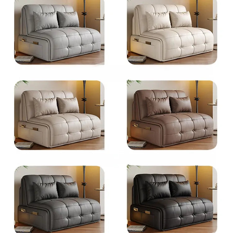 Sofa Khaki Beige Black Light gray Dark gray Brown Synthetic leather Solid wood Stuffing cotton fmm-6358