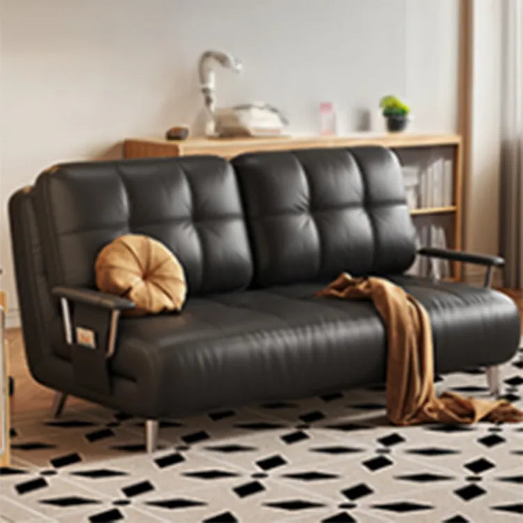 Sofa Gray Black Beige Synthetic leather fmm-6359