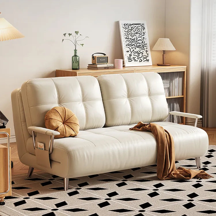Sofa Gray Black Beige Synthetic leather fmm-6359