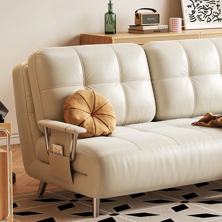 Sofa Gray Black Beige Synthetic leather fmm-6359