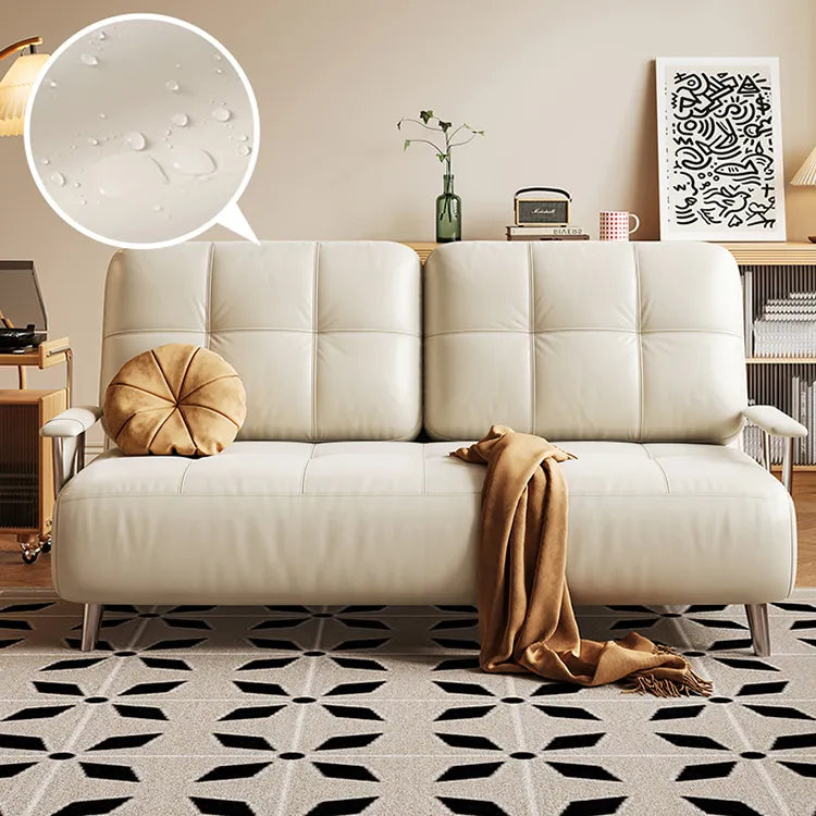 Sofa Gray Black Beige Synthetic leather fmm-6359