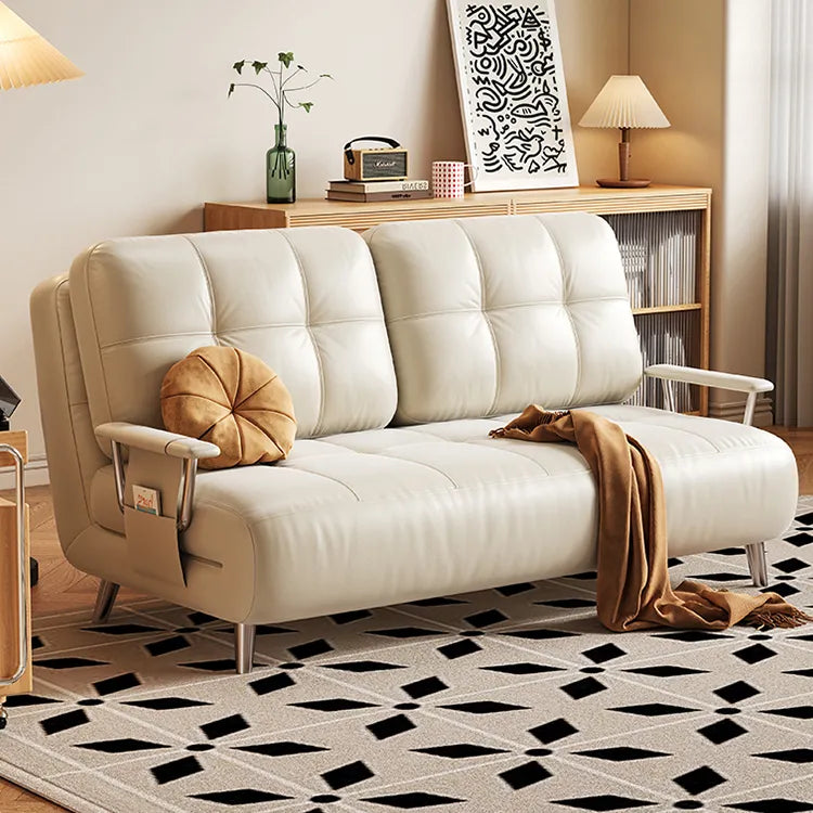 Sofa Gray Black Beige Synthetic leather fmm-6359