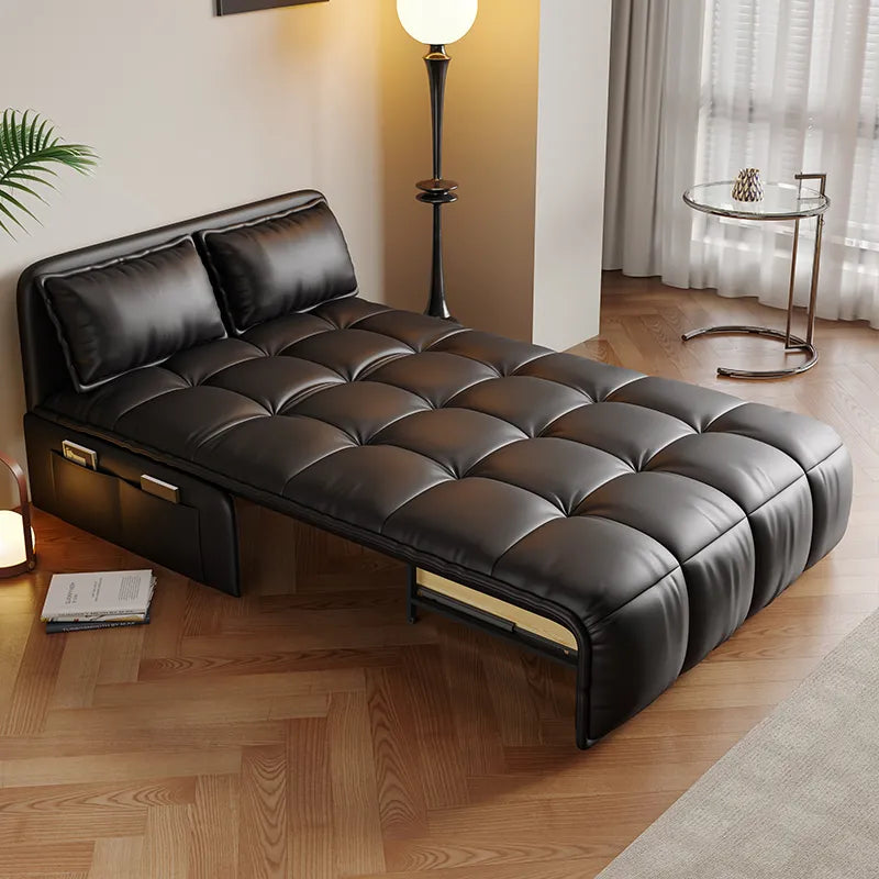 Sofa Khaki Beige Black Light gray Dark gray Brown Synthetic leather Solid wood Stuffing cotton fmm-6361