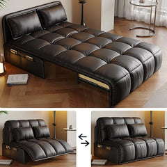 Sofa Khaki Beige Black Light gray Dark gray Brown Synthetic leather Solid wood Stuffing cotton fmm-6361