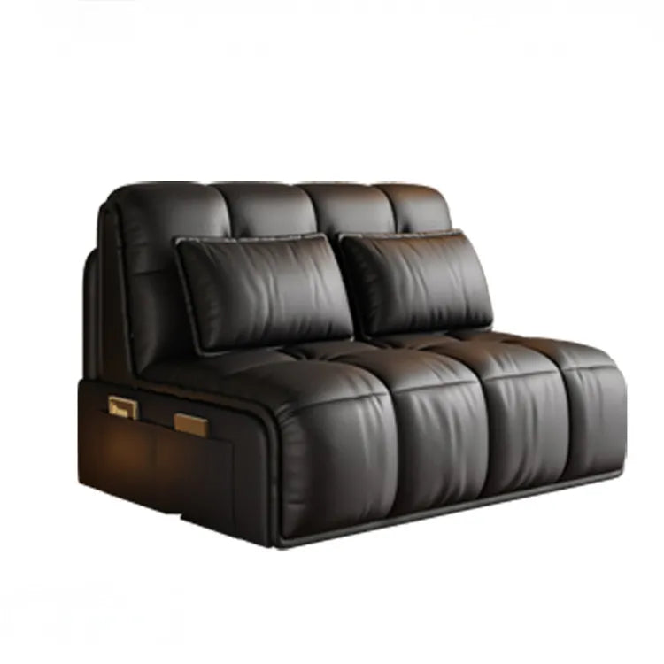 Sofa Khaki Beige Black Light gray Dark gray Brown Synthetic leather Solid wood Stuffing cotton fmm-6361