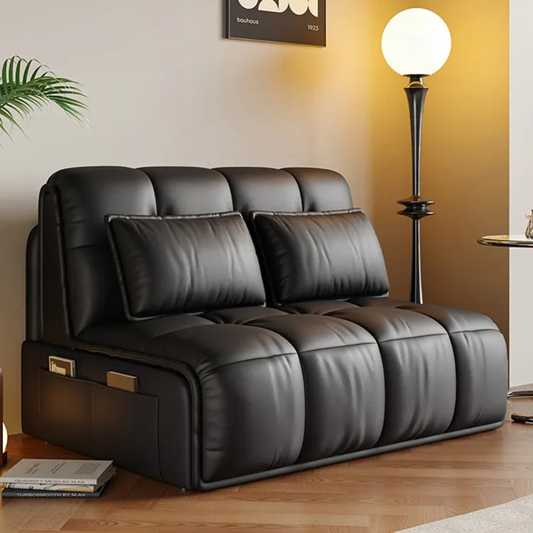 Sofa Khaki Beige Black Light gray Dark gray Brown Synthetic leather Solid wood Stuffing cotton fmm-6361