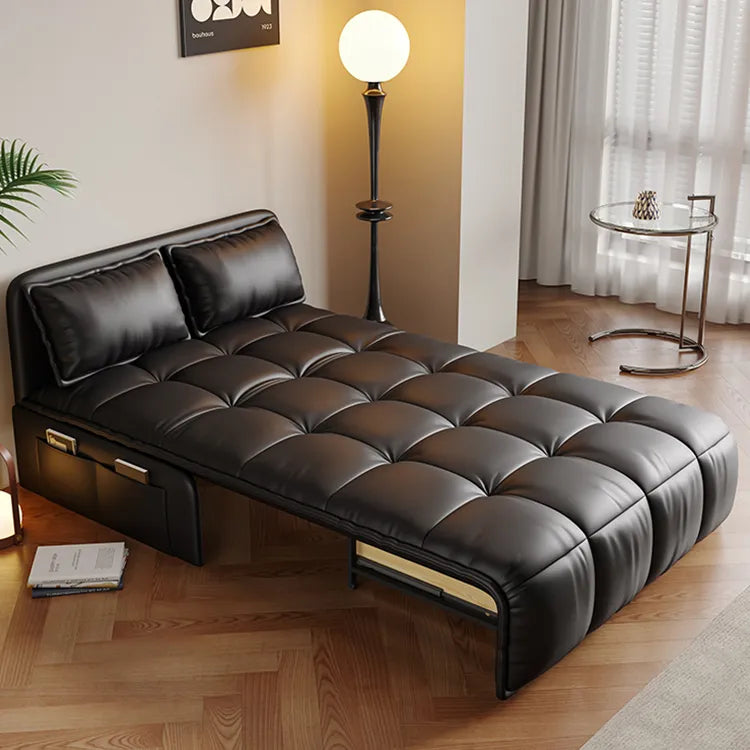 Sofa Khaki Beige Black Light gray Dark gray Brown Synthetic leather Solid wood Stuffing cotton fmm-6361