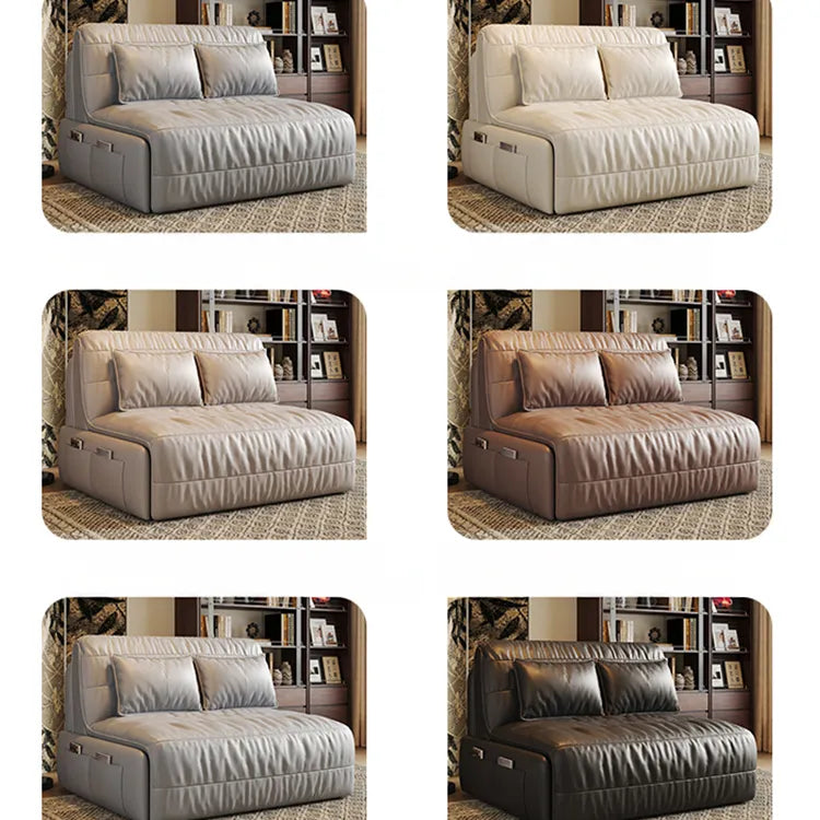 Sofa Khaki Beige Black Light gray Dark gray Brown Synthetic leather Solid wood Stuffing cotton fmm-6362