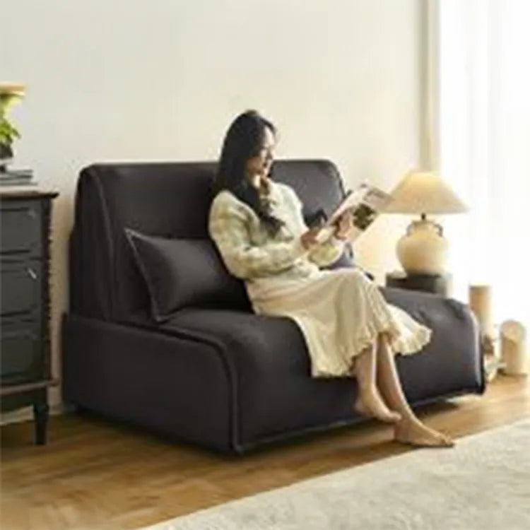 Sofa Orange Khaki Beige Black Gray Brown Synthetic leather Solid wood fmm-6365