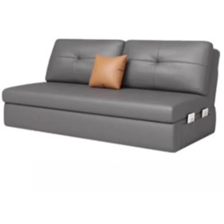 Sofa Beige Light gray Dark gray Blue Green Orange Black Synthetic leather Solid wood Stuffing cotton fmm-6366